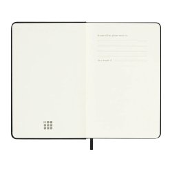 Moleskine 25/26 Pocket hard 18m uge Horizontal sort