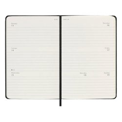 Moleskine 25/26 Pocket hard 18m uge Horizontal sort