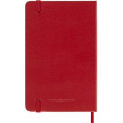 Moleskine 25/26 Pocket hard 18m weeknote Rd