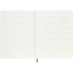 Moleskine 25/26 XL soft 18m weeknote Sort