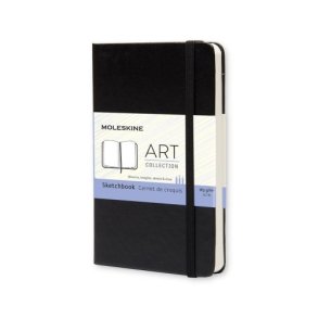 Moleskine skitseblok pocket sort