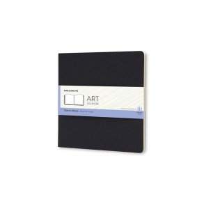 Moleskine skitsebog 19x19 cm soft sort