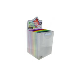 Clipboard A4 m huller plast ass farver 1 stk. 
