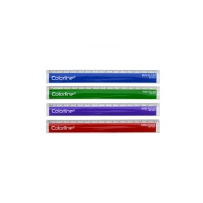 Lineal Plast 15 cm ass farver 1 stk. 