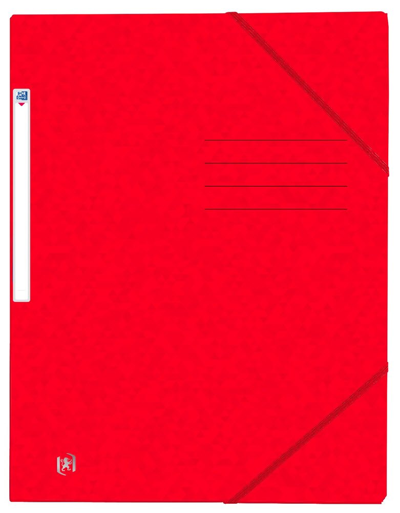 Oxford top file+ 3-flap elasticated folder
