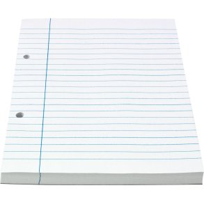 Standardblok A5 Linieret
