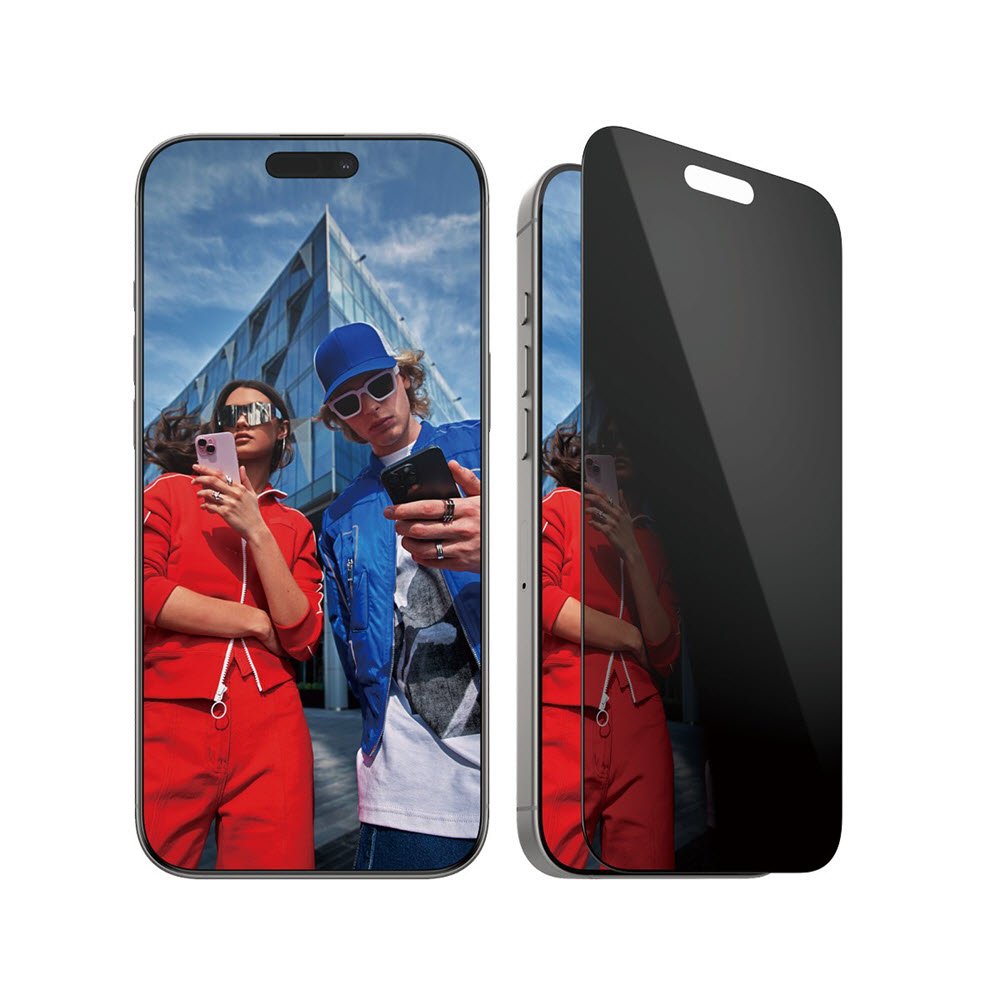 PG iPhone 16 Pro Ultra-Wide Fit Privacy Screen Protec
