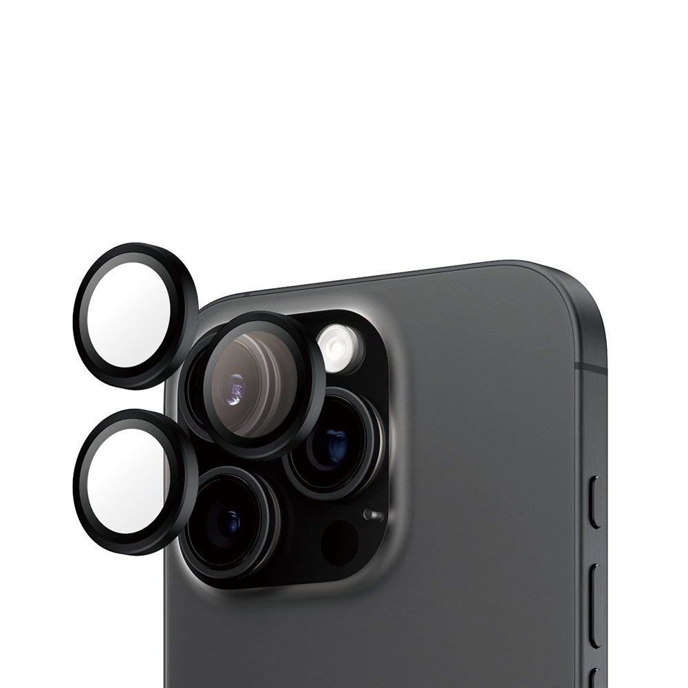 PanzerGlass Hoops Black Lens Protector iPhone 16 Pro/16 Pro