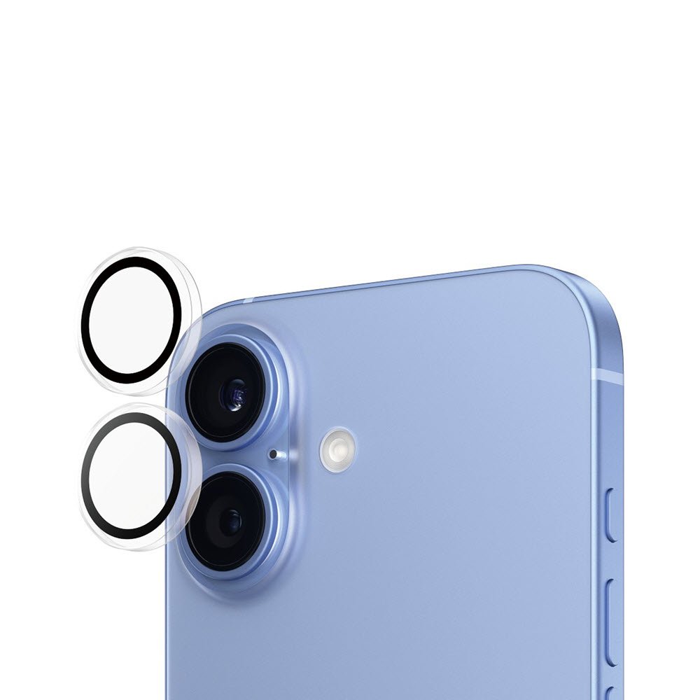 PanzerGlass Hoops Transparent Lens Protector iPhone 16/16 Pl