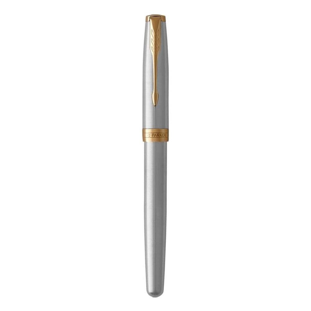 Parker Fyldepen IM S�lv m. Guld klips Medium