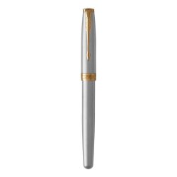 Parker Fyldepen IM S�lv m. Guld klips Medium