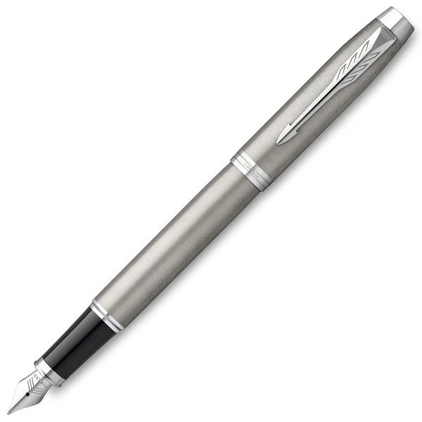 Parker Fyldepen IM S�lv m. S�lv klips Medium