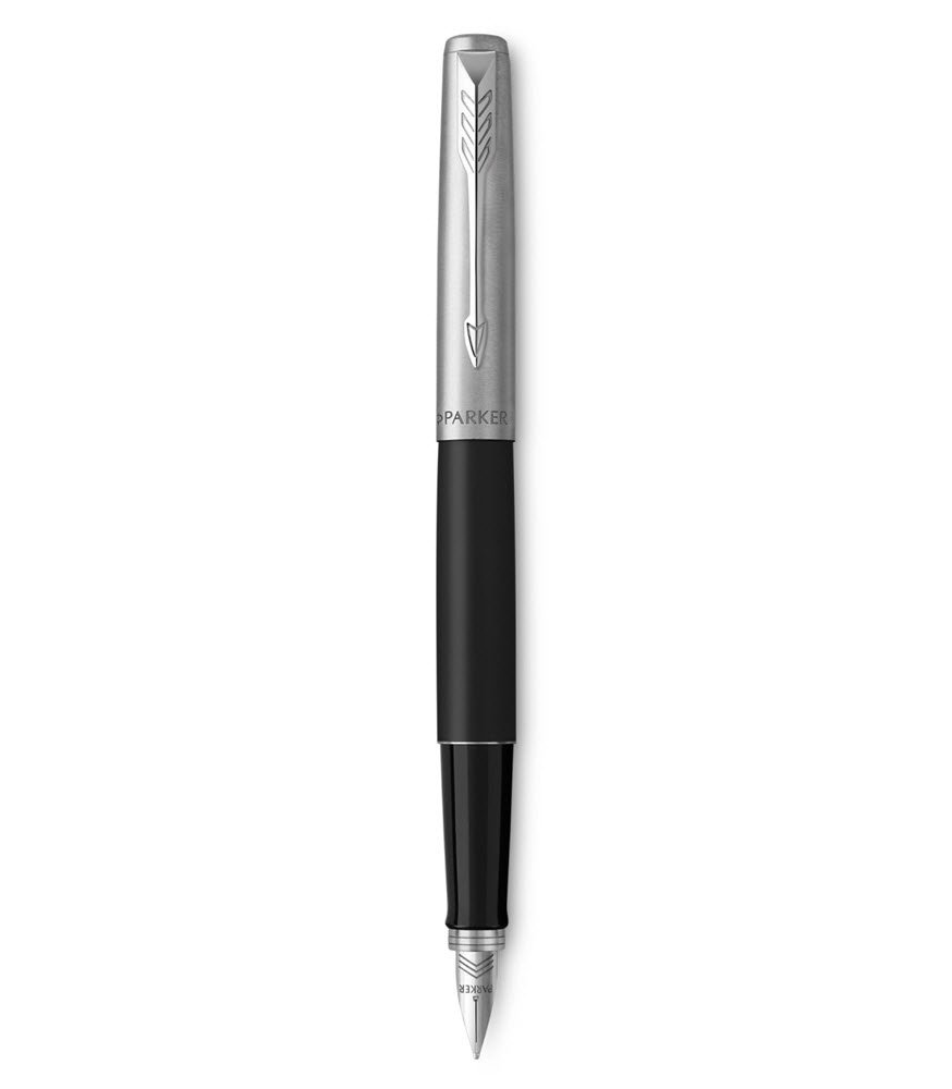 Parker Jotter Fyldepen mat sort m. slv htte
