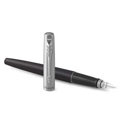 Parker Jotter Fyldepen mat sort m. slv htte