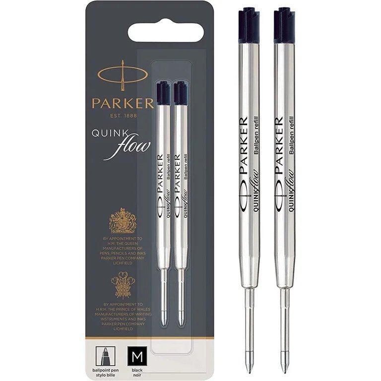 Parker Quink sort Medium 2stk