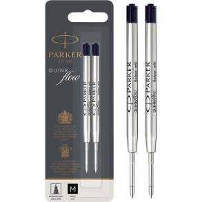 Parker Quink sort Medium 2stk