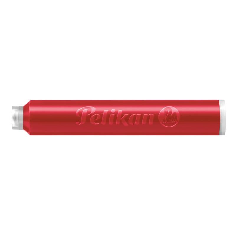 Pelikan Bl�k til Fyldepen R�d 6 stk.