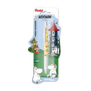 Pentel Energel 0,7 Moomin Gul m. Lille My