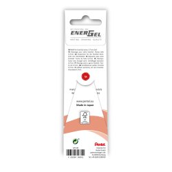 Pentel Energel Refil 0,7 R�d 3 stk. LR7-3B
