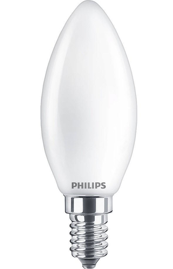 Philipa LED Classic Kerte lille sokkel varm hvid 2-pak 40W
