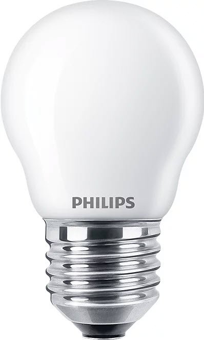 Philips LED Classic Krone Stor sokkel Varm hvid 40W 2-pak