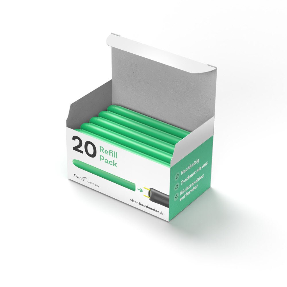 WB Marker refill Visor Easy grn 20)