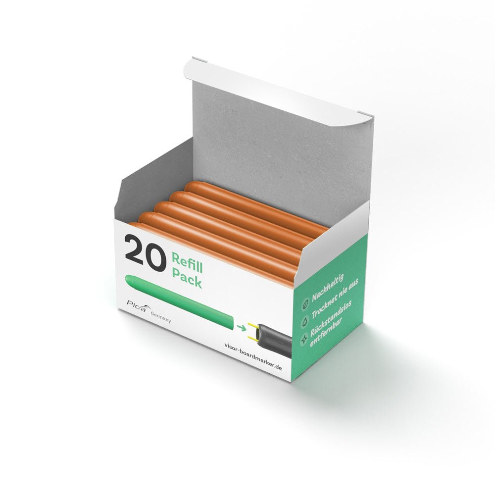 WB Marker refill Visor Easy orange (20)