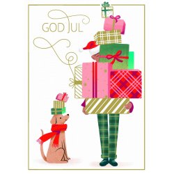 Julemrkehjem 10 kort og kuverter 2 motiver. 