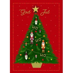 Julemrkehjem 10 kort og kuverter 2 motiver. 