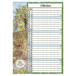 Familiens Hvem skal hvad hvornr Stor 2026