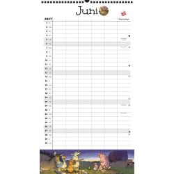 FamilyPlan Skole�rskalender 26/27 Dyr 5 kol.