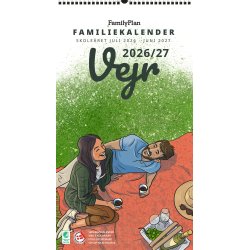 FamilyPlan Skole�rskalender 26/27 Vejret 5 kol.