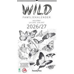 FamilyPlan Skole�rskalender 26/27 Wild 5 kol.