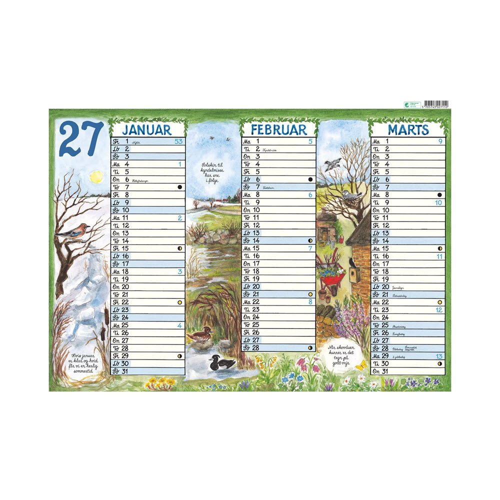 Gigant kalender 2027