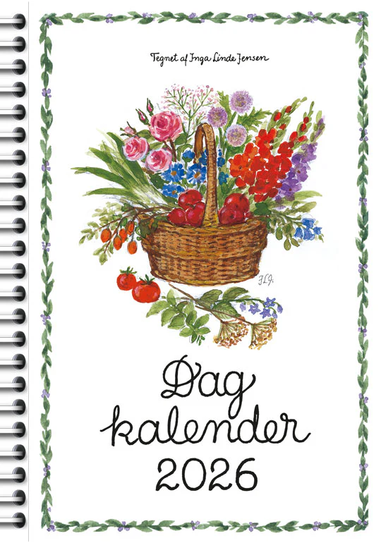 Plakatforlaget Dagkalender Mini 2026 spiral