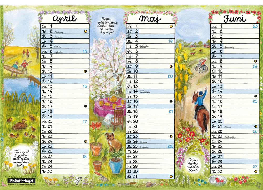 Plakatforlaget Gigant Kalender 2026