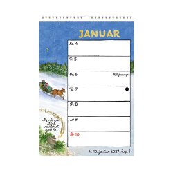 Plakatforlaget uge kalender 2027 