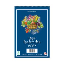 Plakatforlaget uge kalender 2027 