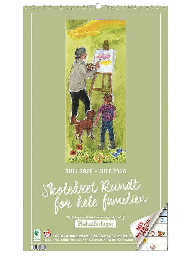 Skoleret rundt for hele familien 25/26 5 kolonner