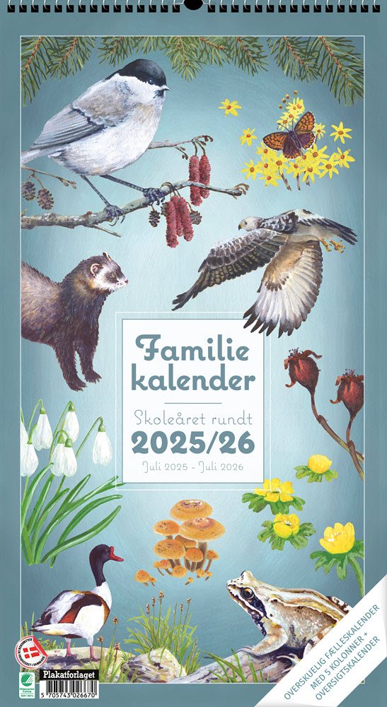 Skoleret rundt i Naturen 25/26 5 kolonner