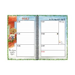 Ugekalender bogen 2027 8x12 cm