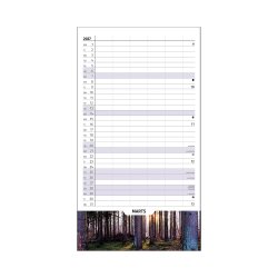 �ret rundt 2027 Foto familie kalender 