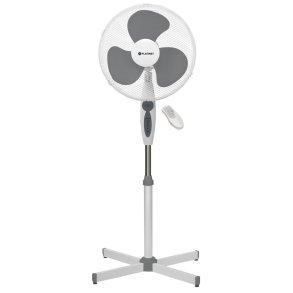 16'' Standing Fan 15CM (40W) with Remote, Grey