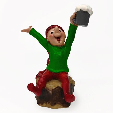 Bramming nisse med lkrus polyester 6cm