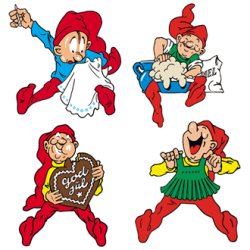 Bramming nisse tr til ophng 25cm