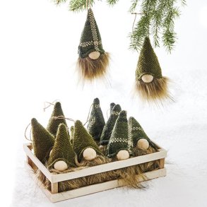 Gnom stof med snor 14cm