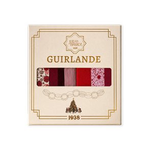 Guirlander papir r�de 25mm x 150mm 