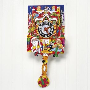 Julekalender Bramming ur 3D 34x47cm