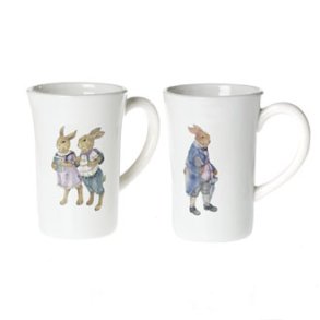 Krus keramik haremotiv 13 cm 2 ass 1 stk. 