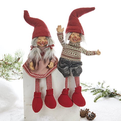 Nisse pige/dreng h�ngeben stof